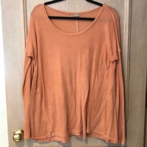 Urban Outfitters orange thermal